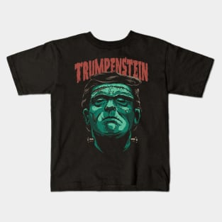 Trumpenstein: Funny Halloween Trump + Frankenstein Kids T-Shirt